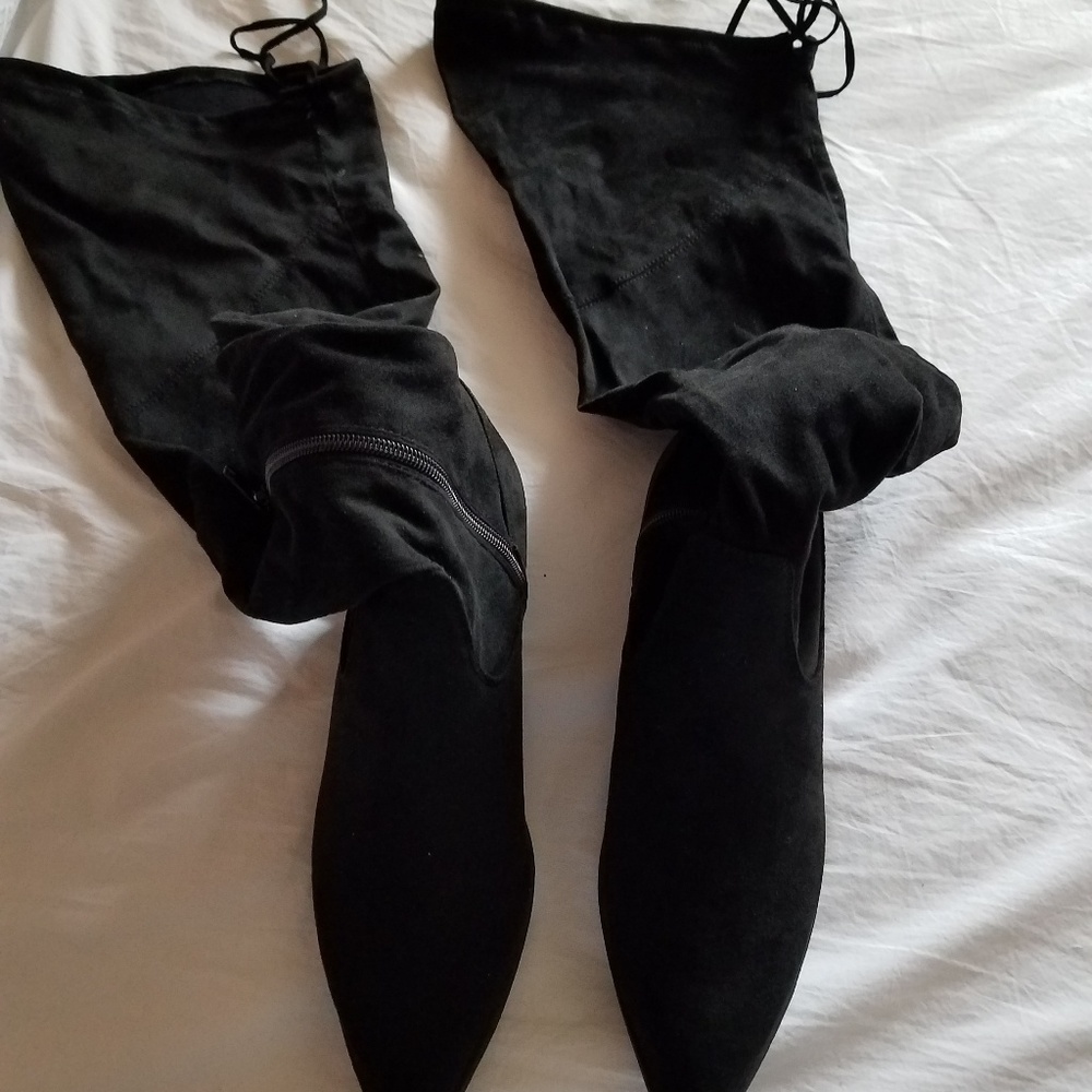 Over The Knee Boots, Wide Calf